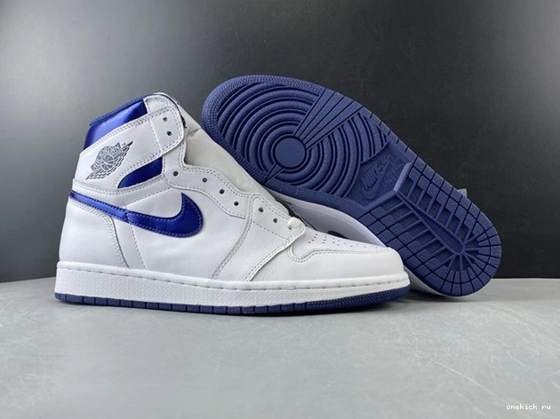 Chep Onekick Navy Jordan1 3735 555088- Retro Metallic MultiPurpose 1027